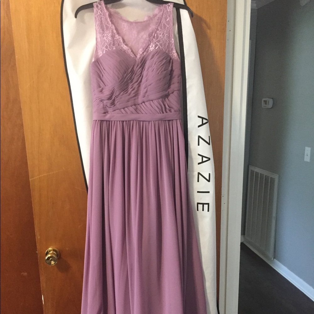 Purple gown
